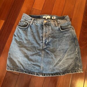 Redone Mini Skirt (Size 26)